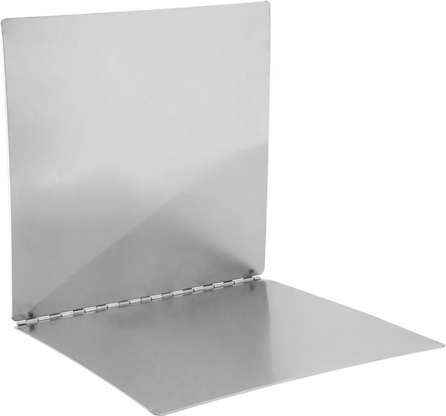Spatbeschermer Keuken Vet Scherm Koken Schoonhouden Opvouwbaar Ontwerp 30 x 29.5 cm Zilver