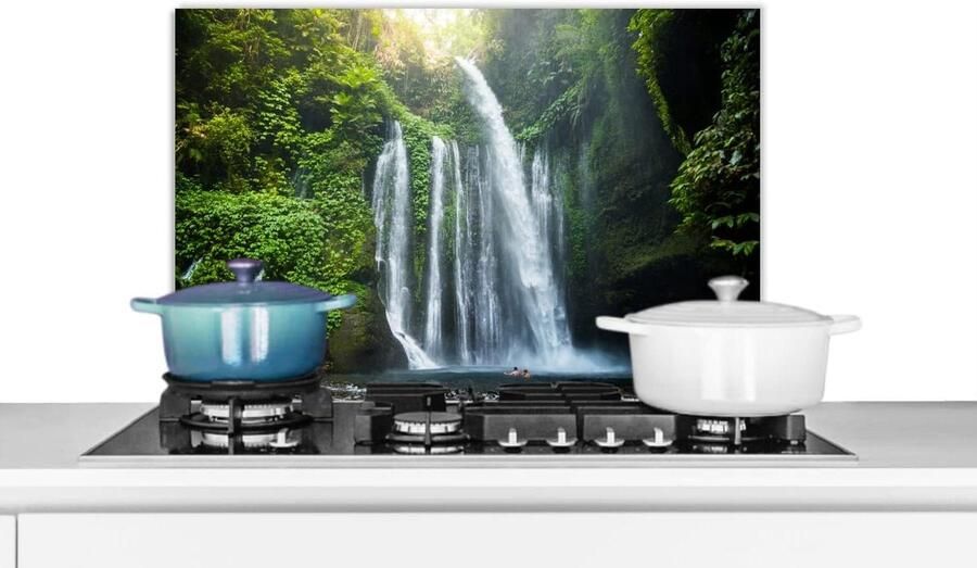 Spatbeschermer Keuken Wandpaneel Koken Beschermen Scherpe Fotoprint 60x40 cm Multicolor