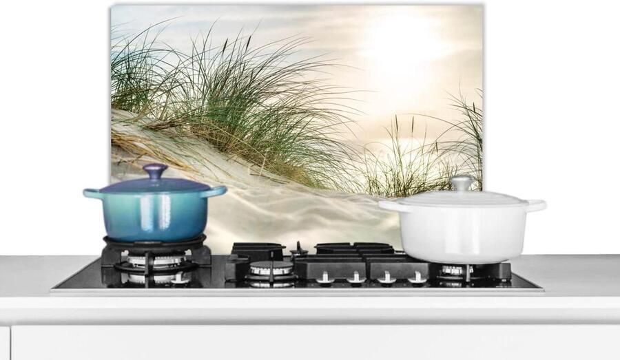 Spatbeschermer Keuken Wandpaneel Spatbord Koken Beschermen Scherpe Fotoprint 60x40 cm Multicolor