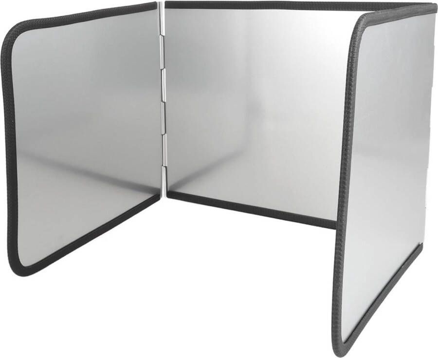 Spatbescherming fornuis opvouwbaar 38 x 30 x 30 cm spatscherm met anti-aanbaklaag spatbescherming keuken vouwwand keukenachterwand spatplaat voor keuken fornuis muur zilverkleurig