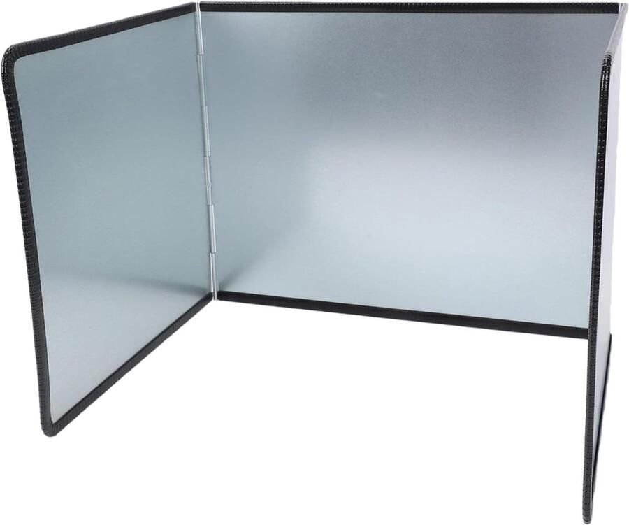 Spatbescherming Frituren Olievanger Keuken Schoon Koken Driezijdig Ontwerp 39x295x30cm Zilver
