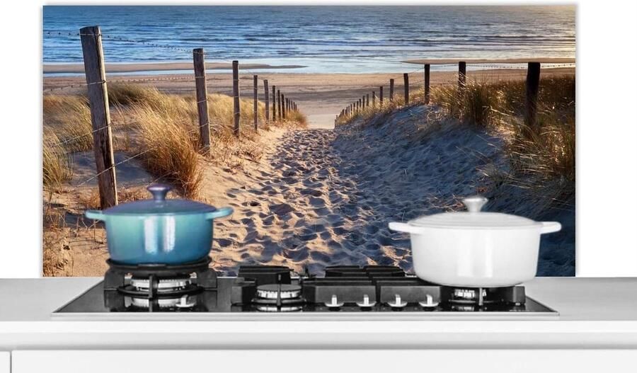 Spatbescherming Keuken Achterwand fornuis Koken beschermen Scherpe fotoprint 120x60 cm Multicolor