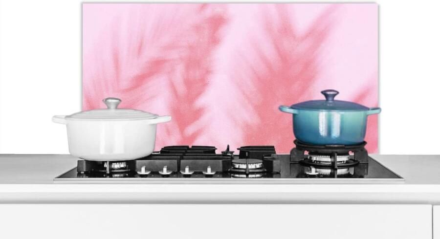 Spatbescherming Keuken Achterwand Plaat Koken Beschermen Luxe Aluminium 90x45 cm Multicolor