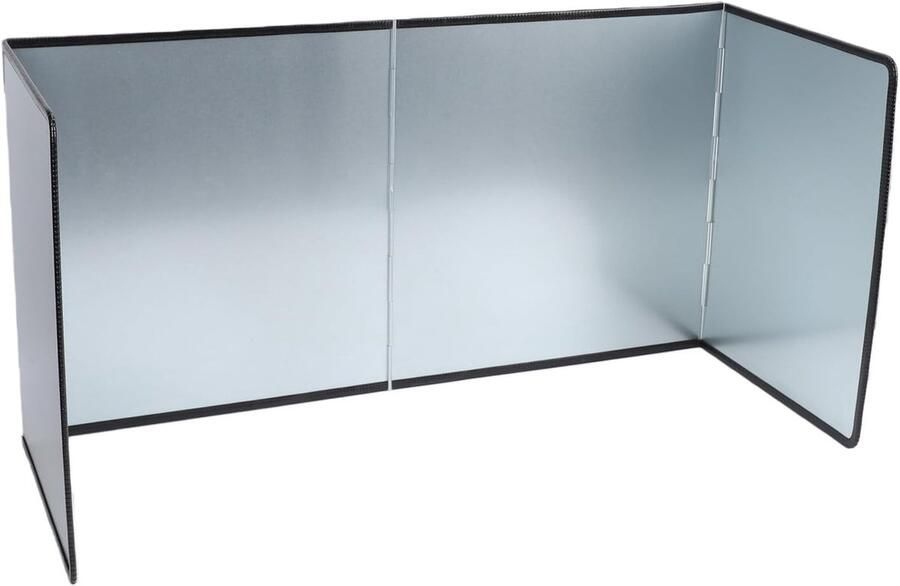 Spatbescherming Keuken Oliescherm Koken Schoonhouden Opvouwbaar Ontwerp 76x29.5cm Zilver