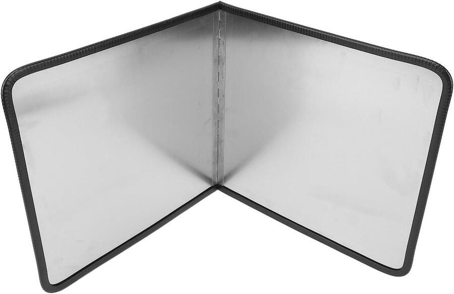 Spatbescherming Kookplaat Olie-isolatieplaat Schoon Koken Opvouwbaar Ontwerp 40x40x30cm Zilver