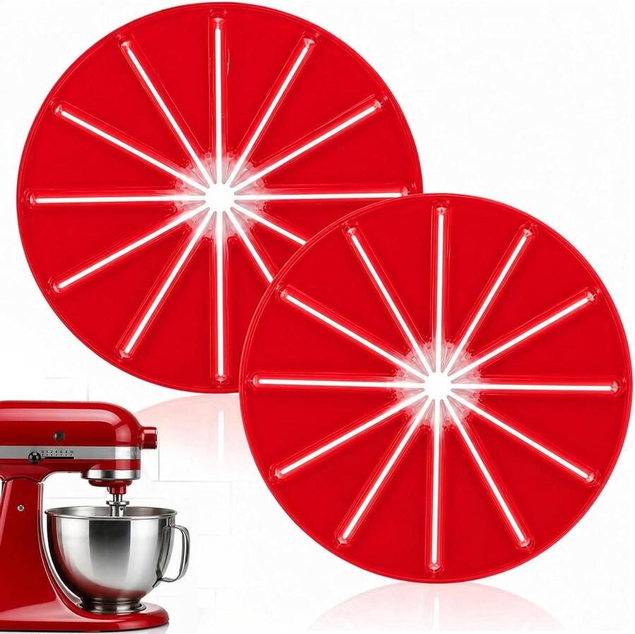 Spatbescherming Mixer Spatdeksel Garde Schoon Bakken Effectieve Spatbescherming 14 cm Wit