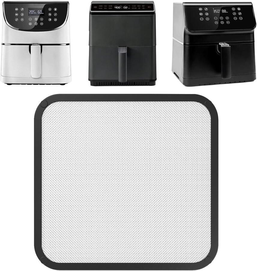 Spatbescherming roestvrij staal spatbescherming heteluchtfriteuse airfryer-accessoires voor Cosori TurboBlaze 5 l 6 0 l 6 2 l Turbo Tower Pro Smart 10 8 l Philips HD9285 90 XXL
