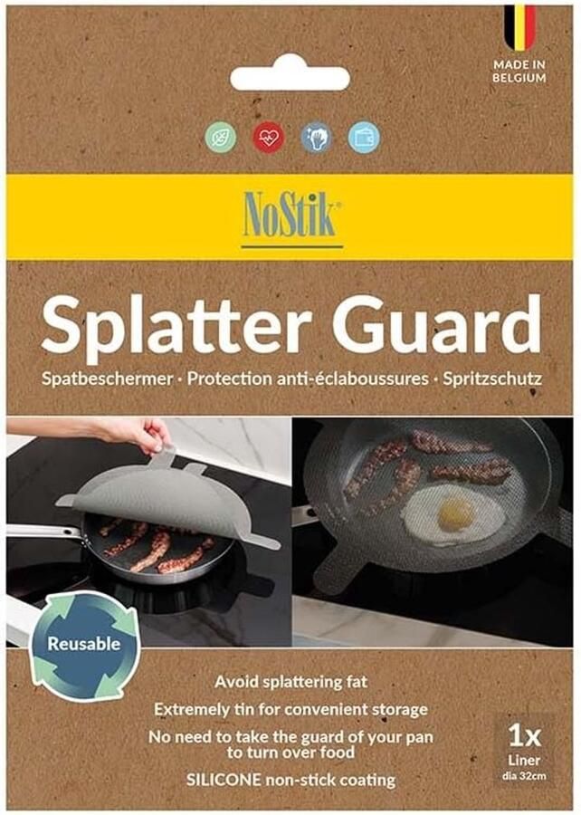 Spatdeksel Keuken Accessoire Veilig Koken Beschermt Tegen Spetters 32 cm Diameter