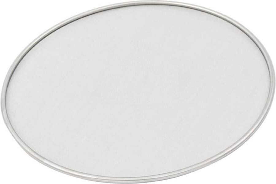 Spatdeksel Keuken Olie Vanger Schoon Koken Fijn Mesh 16-23 cm Zilver