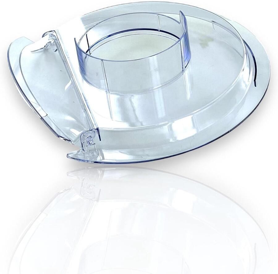 Spatdeksel Keukenmachine Mengkom Deksel Schoon Maken Universele Pasvorm Ø 244 mm Transparant