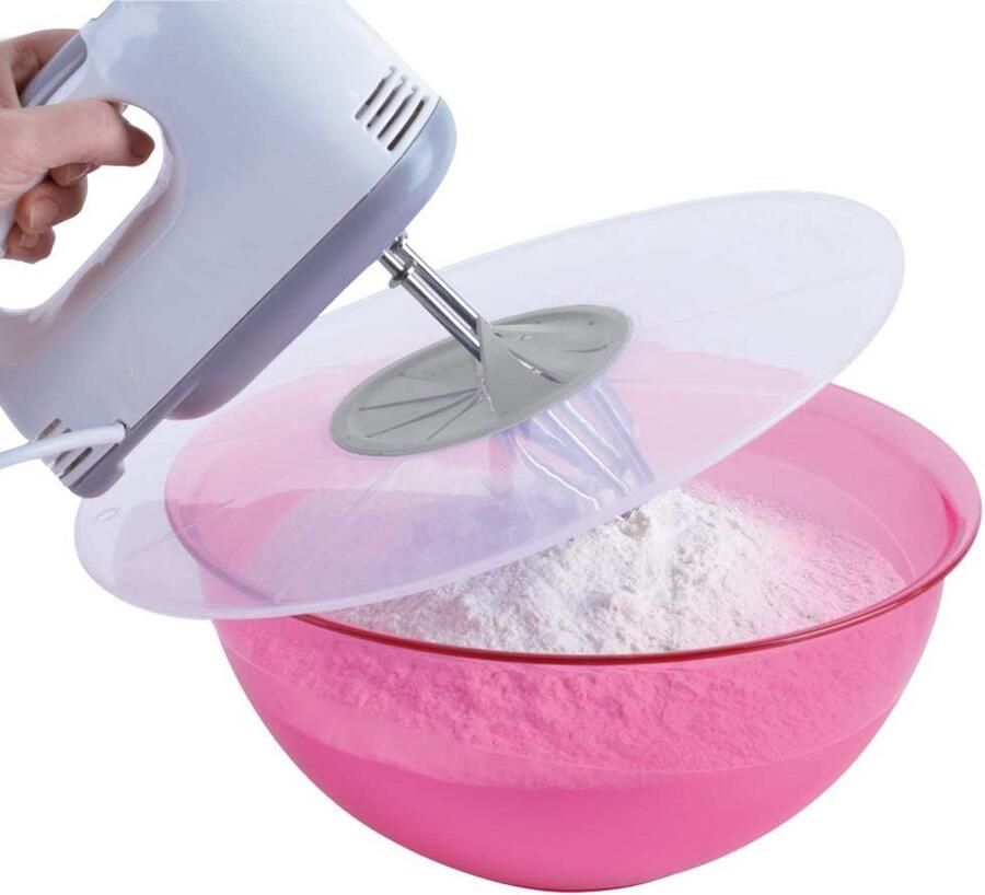 Spatdeksel voor Mixer en Mengkom Beschermt tegen Spatten tijdens het Mixen