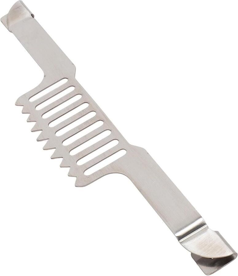 Spatelhouder Gereedschapsorganizer Grillen Buiten Magnetische Bevestiging 30 cm Zilver