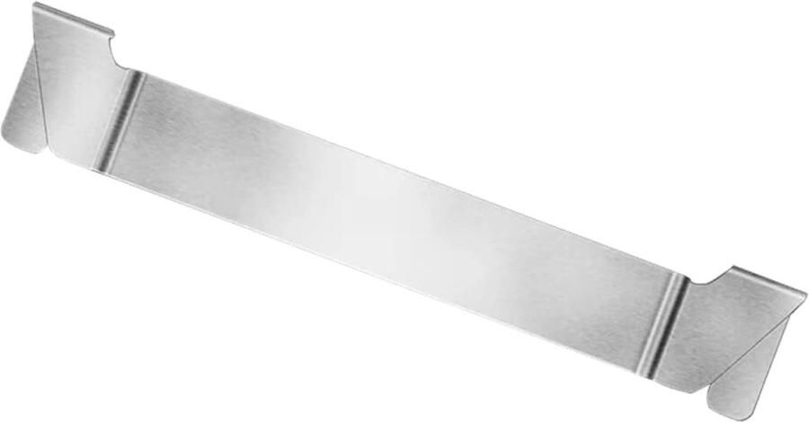 Spatelrek Bakplaat houder Grill organiseren Roestvrij staal 15 cm Zilver