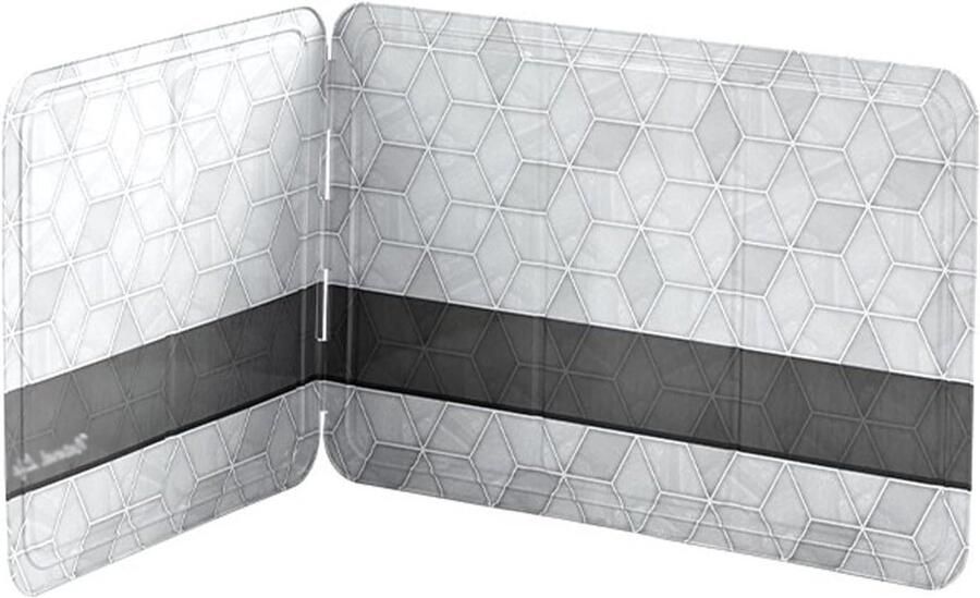 Spatscherm Kookplaat Spatplaat Fornuis Keuken Schoonhouden Opvouwbaar Aluminiumfolie 60x42x38cm Grijs