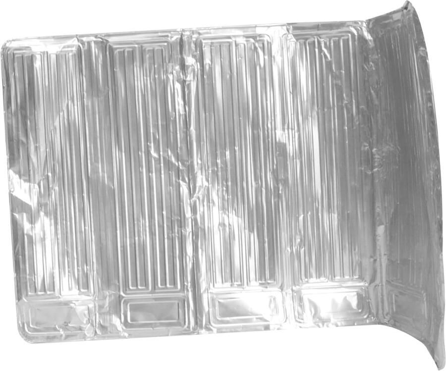 Spatscherm Keuken Olie Spatscherm Folie Koken Opvouwbaar 90 x 50 cm Zilver