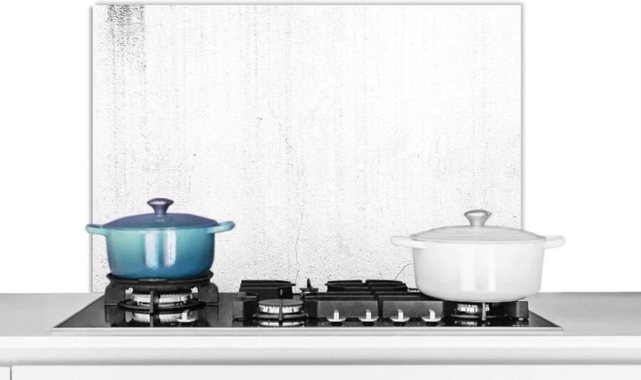 Spatscherm Keuken Wandpaneel Keuken Kookplaat Beschermen Beton Structuur Print 80x55 cm Veelkleurig
