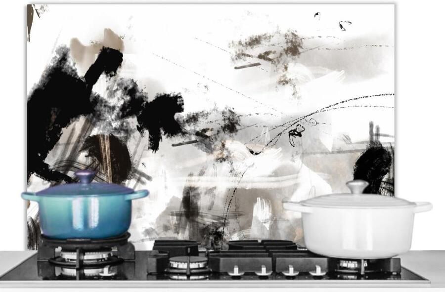 Spatwand Keuken Achterwand Kookplaat Bescherming Muur Unieke Fotoprint 80x55cm Art Print