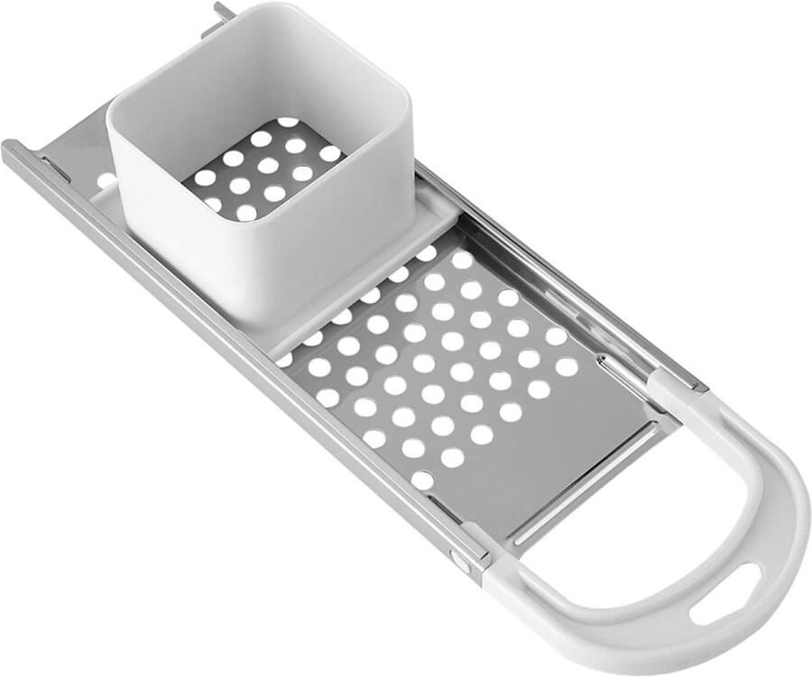 Spätzle Maker Deegmaker Pastamaker Zelf Pasta Maken Roestvrijstalen Bladen 32.5 cm Zilver