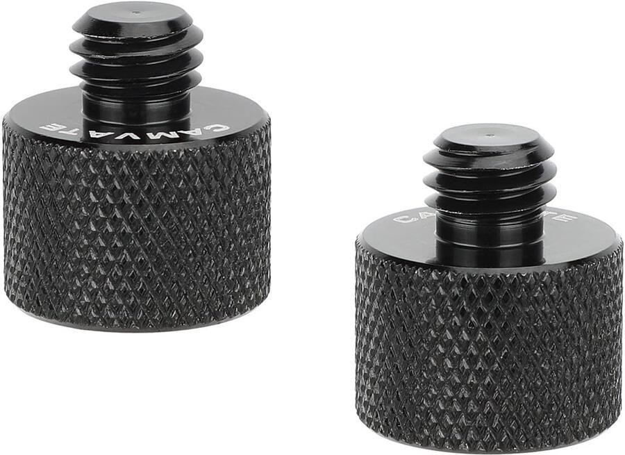 SPHs 5 8 naar 3 8 Adapter Microfoonstand Set van 2 Stevig en duurzaam Geschikt voor studio's Perfect voor opnameapparatuur