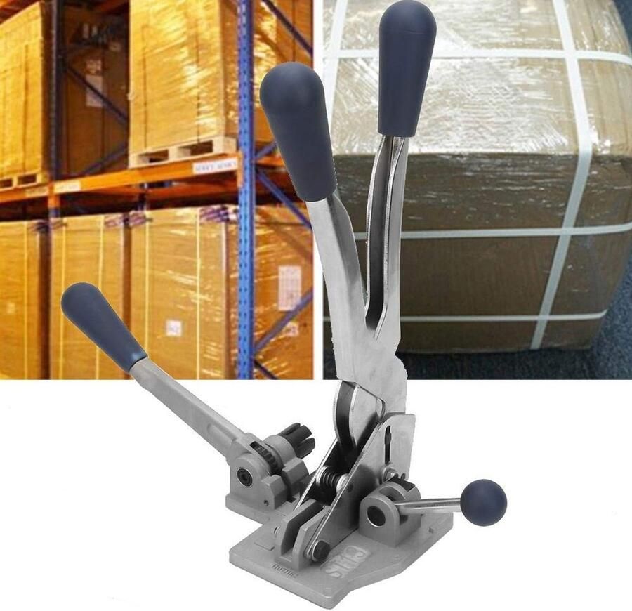 SPHs Omsnoeringsverpakkingsmachine Stalen bandspanner Handzaam en efficiënt 3 in 1 Verpakkingsmachine voor materialen Ideaa