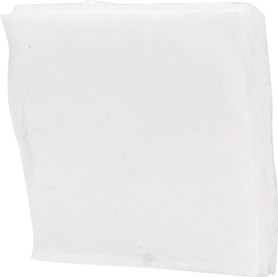 Allecto Ovenpapier Keramisch vezelpapier Voorkomt plakken 21x29.7 cm Voor smelten van glas 10 stuks Geschikt voor oven