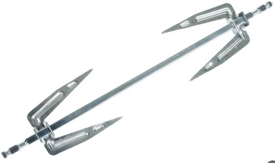 Spies voor Friteuse Oven Grill Accessoire Gerechten Bereiden Complete Set SS-203762 Staal