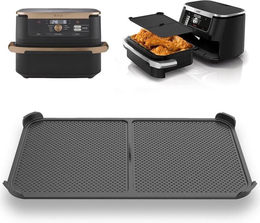 Splash Guard Air Fryer Compatibel met Ninja AF500EU Effectief Herbruikbaar Accessoires