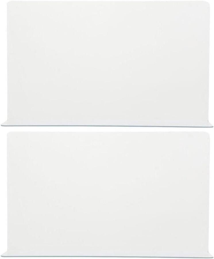 Splash Guard voor Bad en Wastafel Set van 2 Transparant Waterdicht en Beschermend Accessoire voor Badkamers Voorkomt Spatten