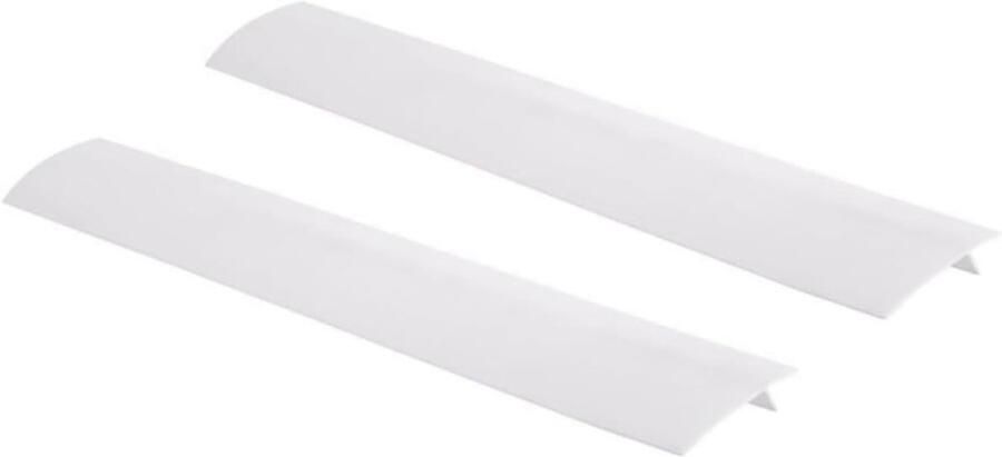 Spleetstrip Fornuis Beschermer Aanrecht Opvuller Keuken Schoonhouden Aangroeiwerend 65 x 5.6 x 1 cm Wit