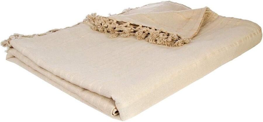 Sprei van katoen linnen 230 x 250 cm