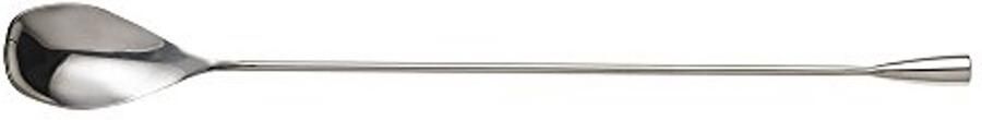 Staaflepel Mixlepel Barlepel Cocktails Maken Massieve Schacht 30 cm Zilver