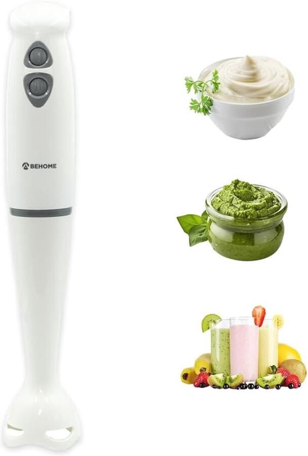 Staafmixer 250 Watt Krachtige en veelzijdige keukenmixer met instelbare snelheid