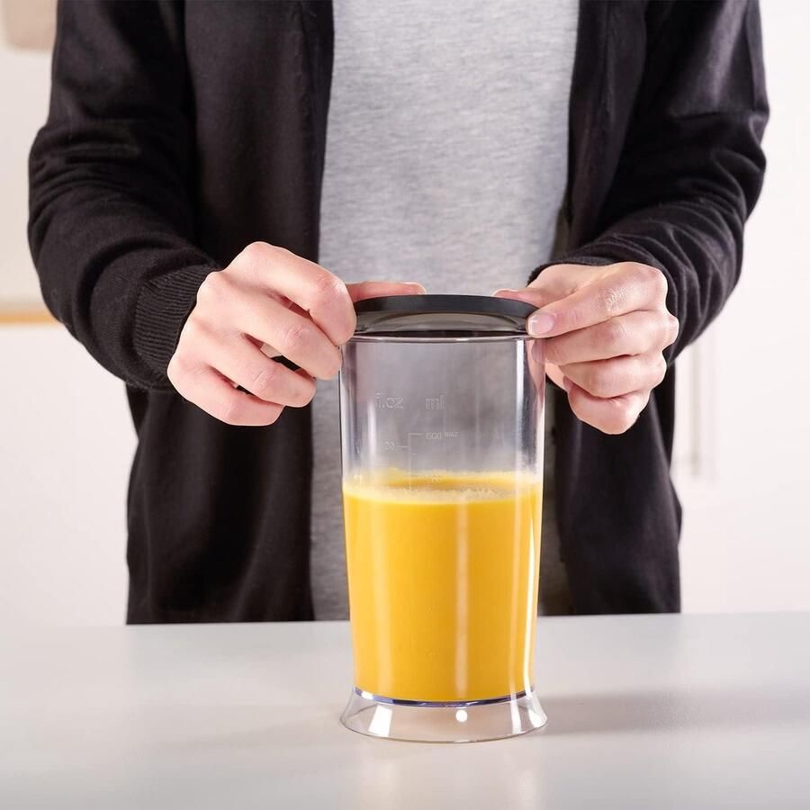 Staafmixer 800 watt zwart krachtig en efficiënt