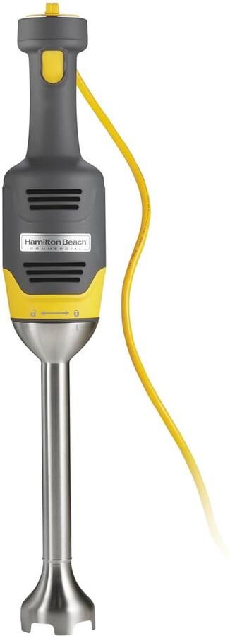 SnelShoppen BigRig Hand Blender 23 cm Professionele Staafmixer met Afneembare Mengstaaf Variabele Snelheden Ideaal voor Kleine Hoeveelheden en