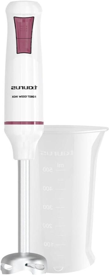 Staafmixer Handmixer Blenders Keukenwerk Turbo Rotatiesysteem 1000 Watt Wit