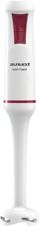Staafmixer Handmixer Keukenmixer Snel Ingrediënten Mixen Turbo Rotatie Systeem 750 Watt Wit Rood