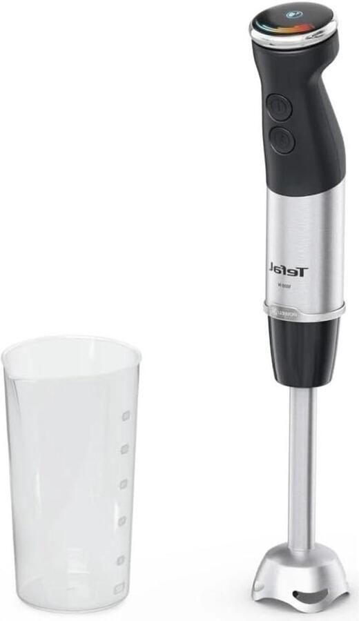 Staafmixer Handmixer Maaltijden Bereiden 1000 Watt Vermogen 1500 Gram Zwart RVS