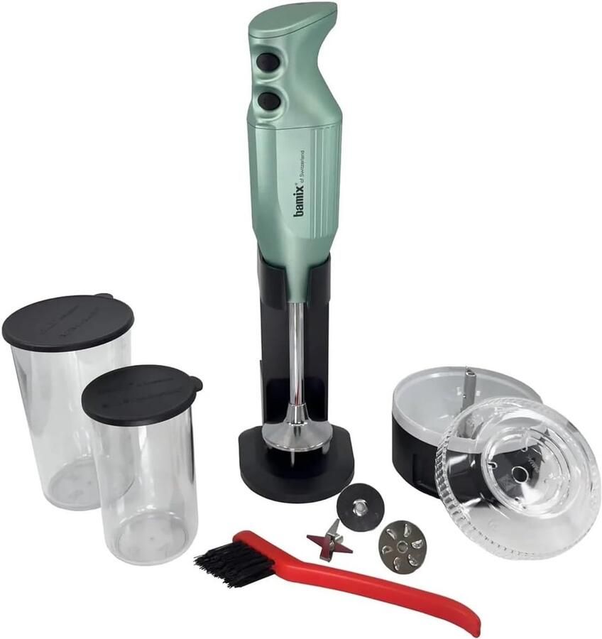 Staafmixer Jubileum Keukenmixer Gezonde Maaltijden Maken Gelimiteerde Editie 200 Watt Vermogen Munt Groen