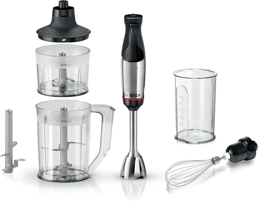 Staafmixer Keukenmixer Handmixer Snel Ingrediënten Maken Keramische Koppeling Luchtgekoeld 39.5 cm Hoog Roestvrij Staal