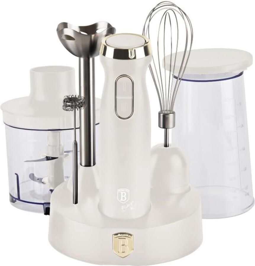 Staafmixer met accessoires 6 delig Set Keukenapparaat