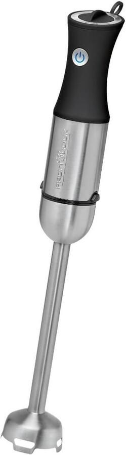 Staafmixer RVS Keukenmixer Hand Eten Bereiden Krachtige 1000W Motor 27cm Staaf Zwart