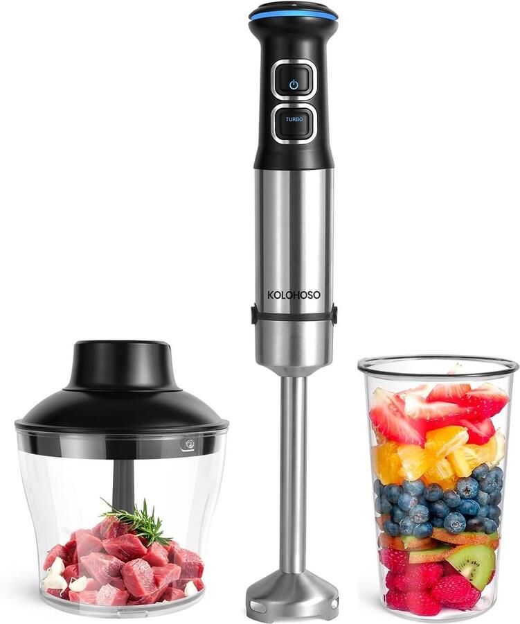 Staafmixer set 1400W voor perfect mixen en pureren