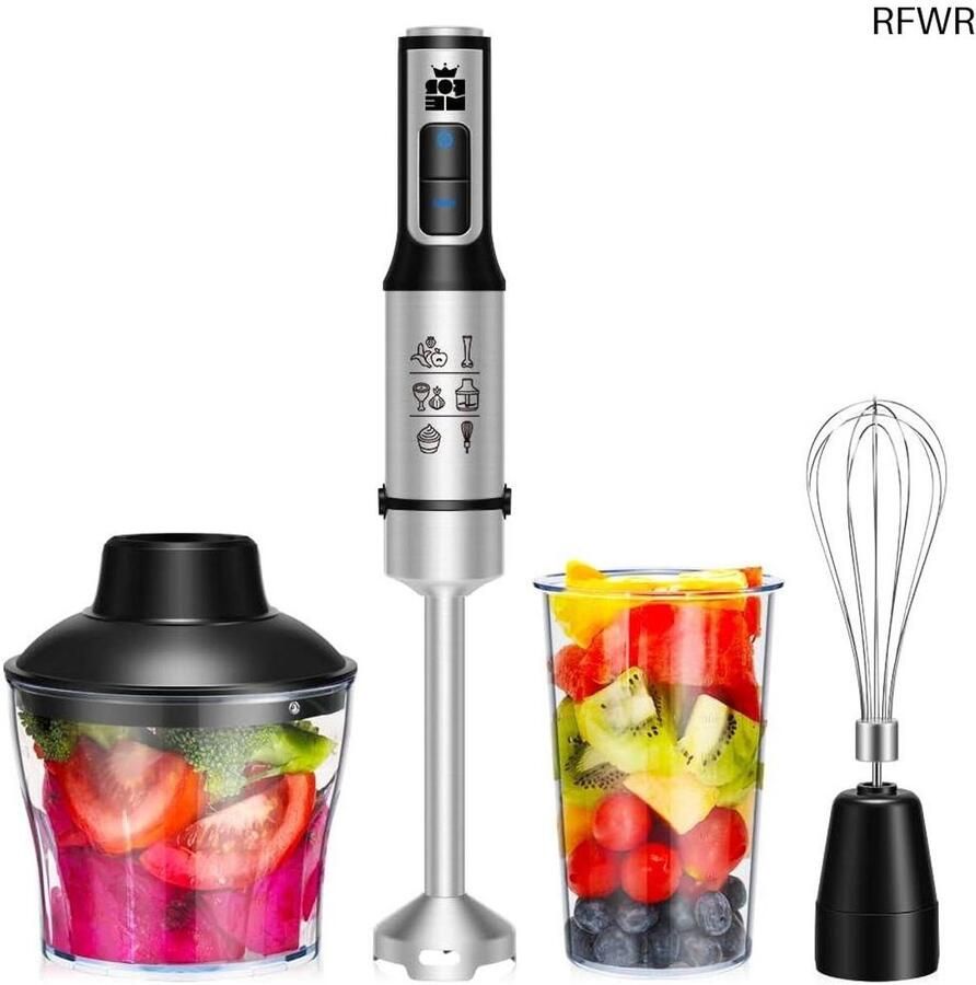 Staafmixer Set Hakmolen Groentesnijder Soepmaker Keuken