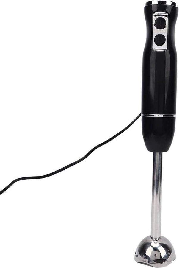 Staafmixer Set Handmixer Keukenmixer Eten Bereiden 4-in-1 Accessoires 600ml 800ml Zwart