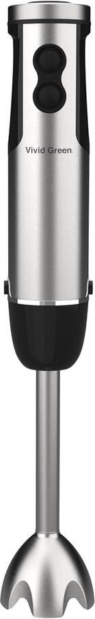 Staafmixer Set Keukenmixer Elektrisch Snel Ingrediënten Maken 12 Snelheden Turbo 40cm Hoog Zilver Zwart