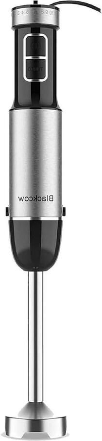 Staafmixer Set Keukenmixer Eten Bereiden 12 Snelheden Turbo 800 Watt Zwart
