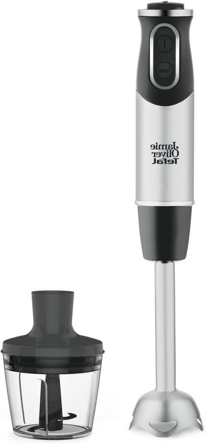 Staafmixer Set Keukenmixer Puree Maaltijden Bereiden Krachtige 1000W Motor 500 ml Zilver Zwart