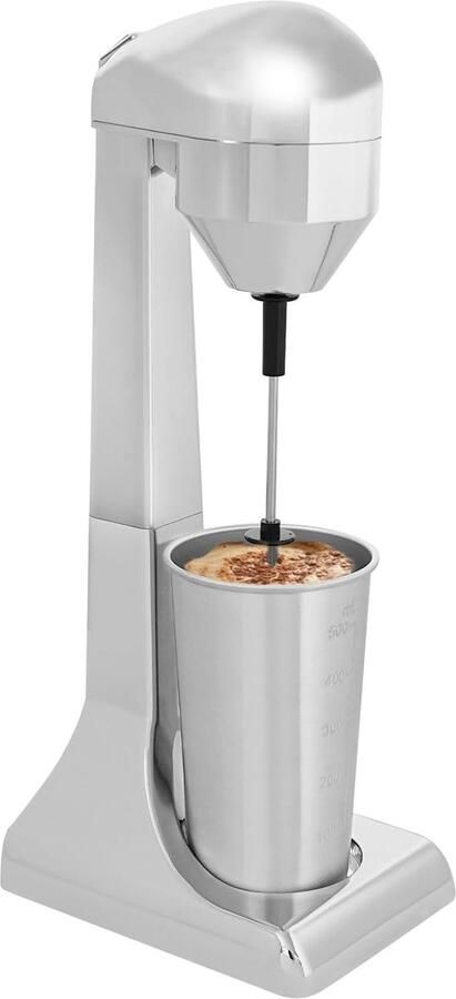 Staande mixer elektrische melkshaker met 2 snelheden beker van 500 ml 100 W 22000 tpm elektrische mixer voor smoothies milkshakes cocktails