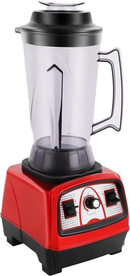Staande Mixer Keukenmixer Blender Moeiteloos Mixen Krachtige Koperen Motor 4 Liter Rood