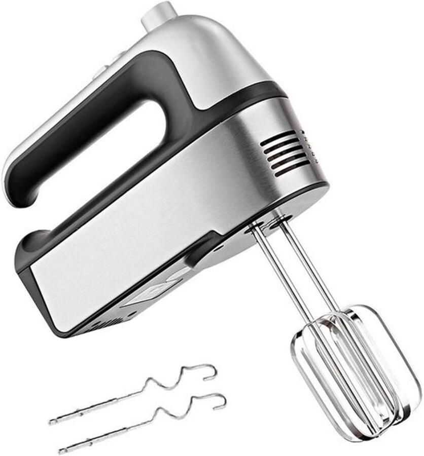 Staande mixer Keukenmixer deeg Taarten bakken Vijf snelheden 10x10x10 mm Zilver